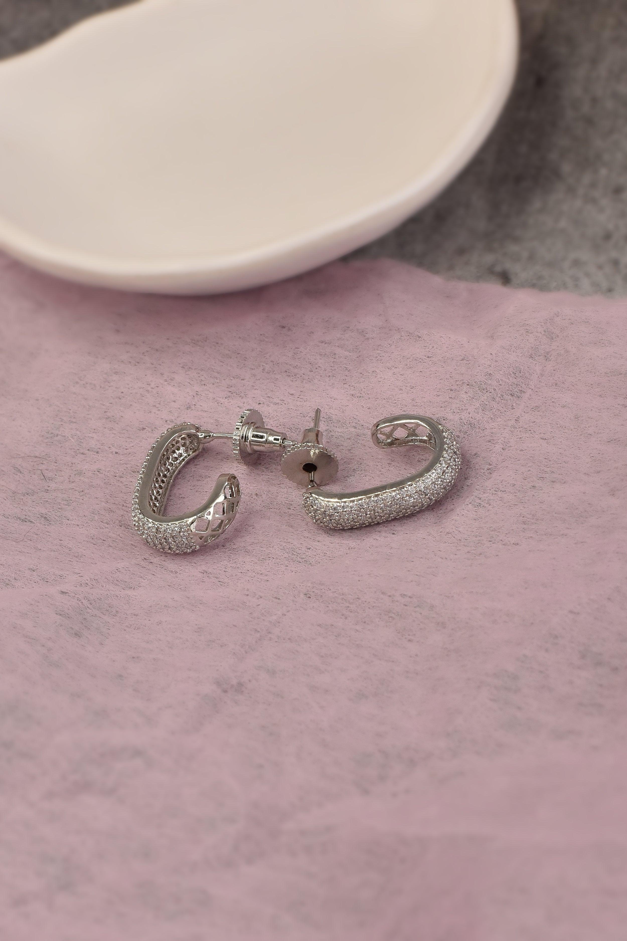 Pure Elegance Hoop Earrings - Dyulokha