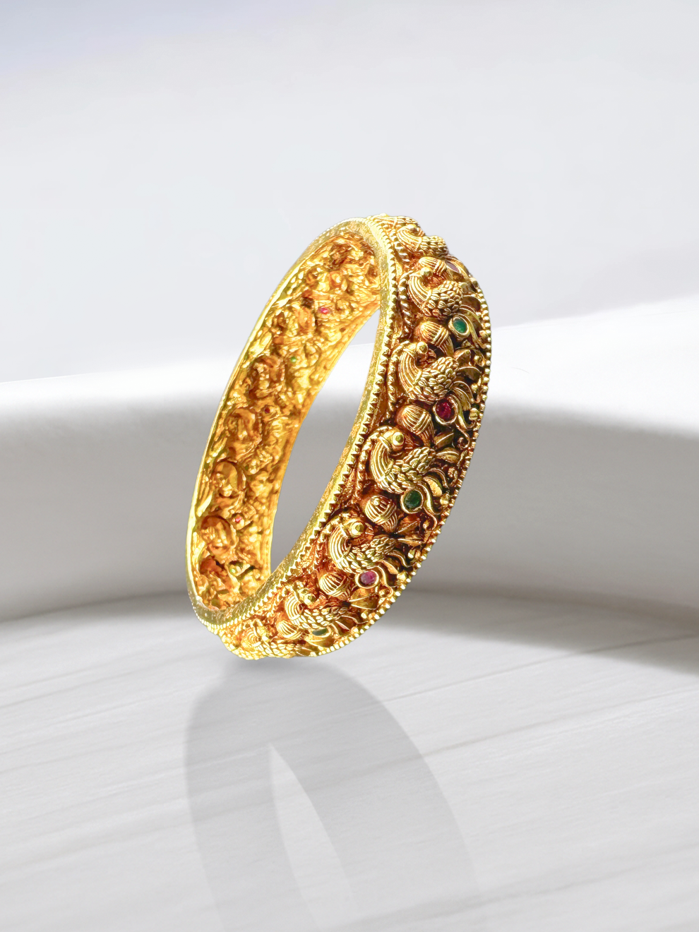 Peacock Accent Kada