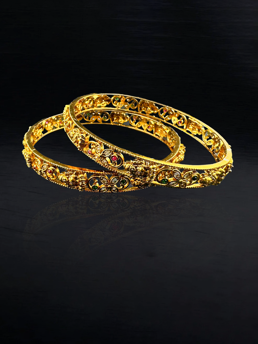 Laxmi Motif Bangles