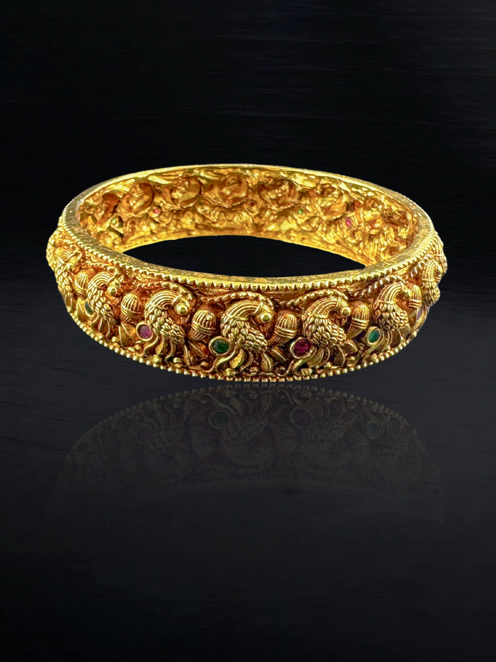Peacock Accent Kada