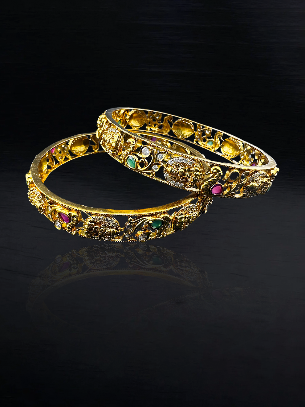 Laxmi & Peacock Bangles