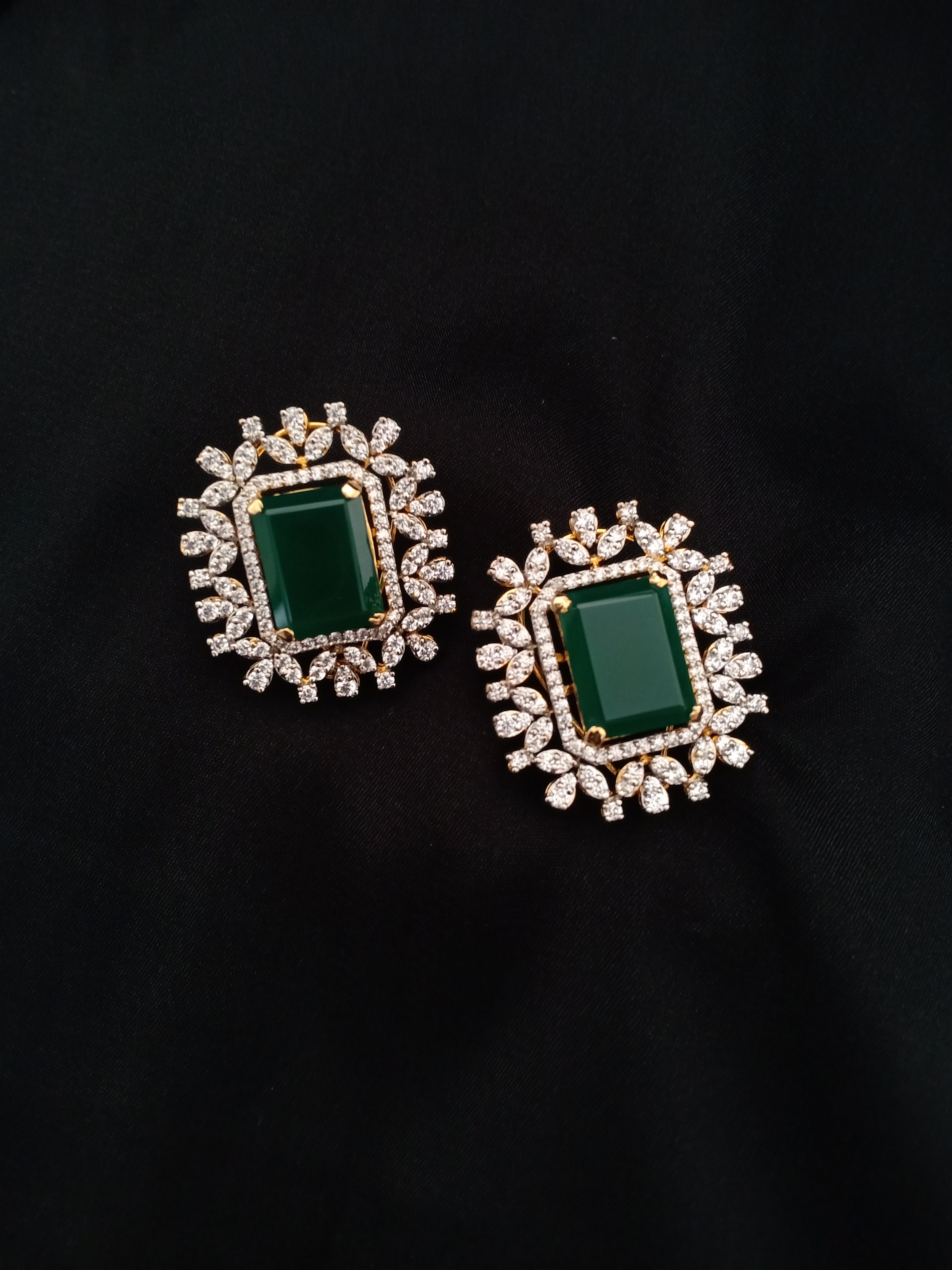 Emerald Enchanted Earrings
