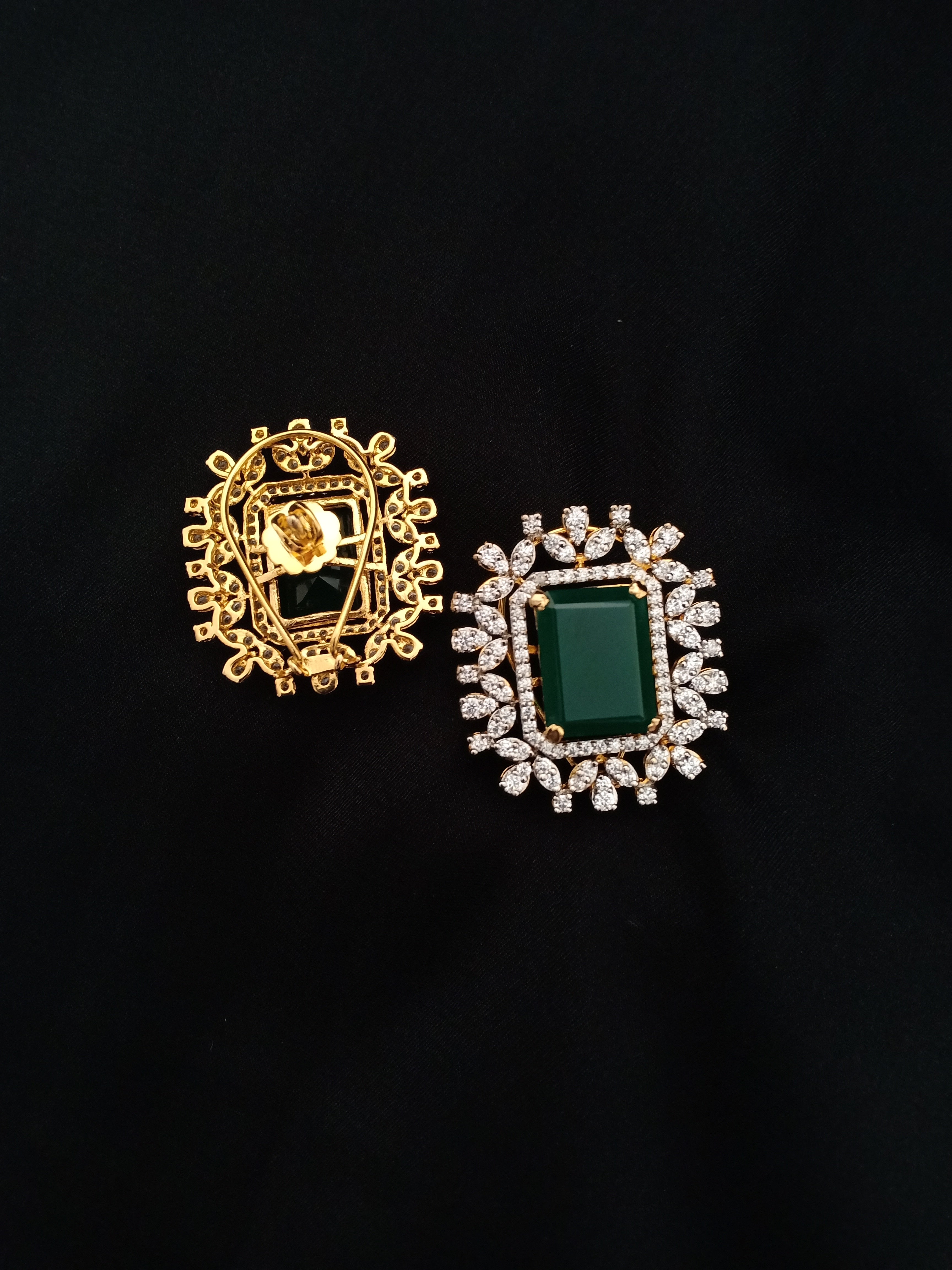 Emerald Enchanted Earrings