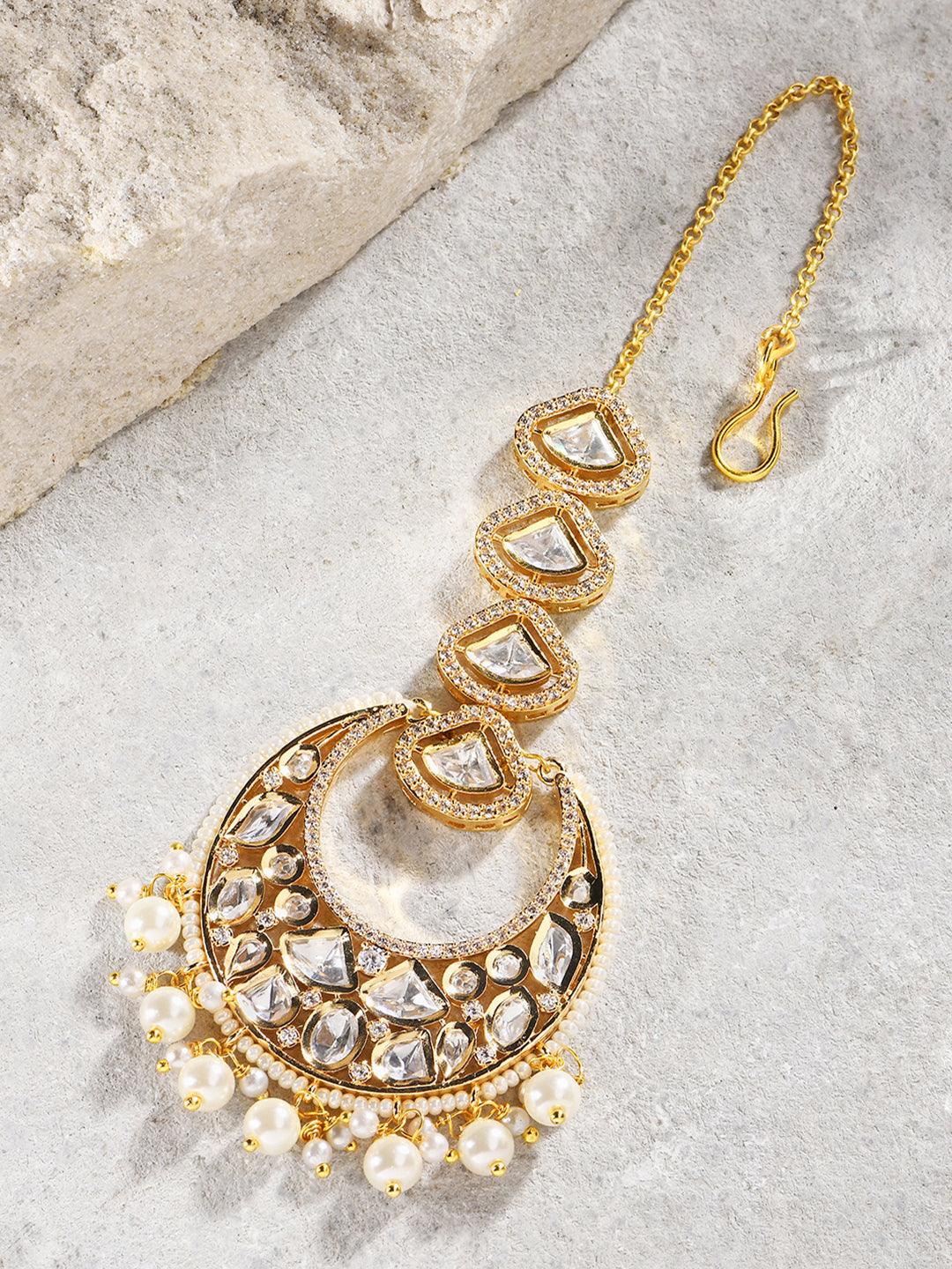 Pearl Radiance Maangtikka - Dyulokha