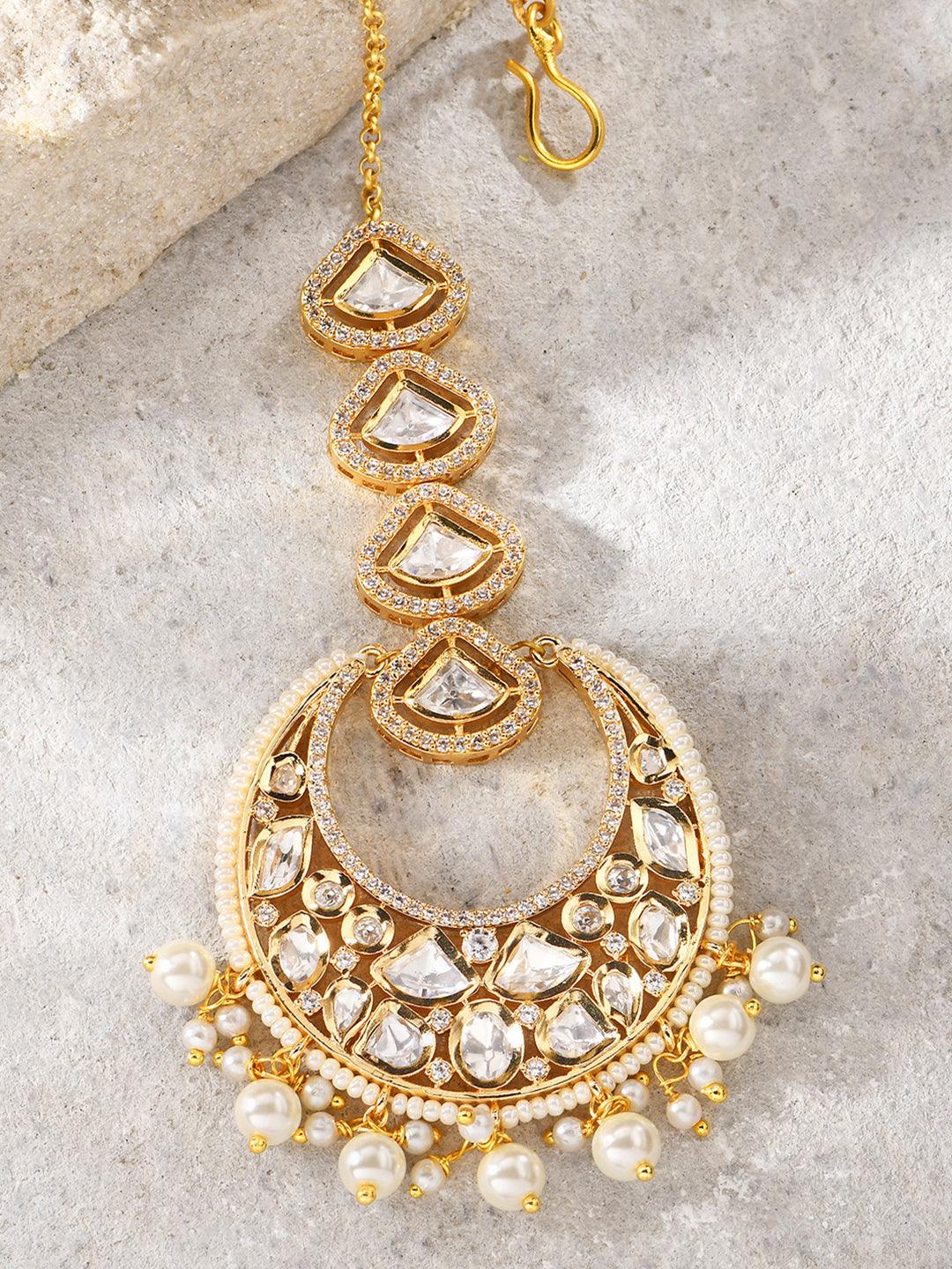 Pearl Radiance Maangtikka - Dyulokha