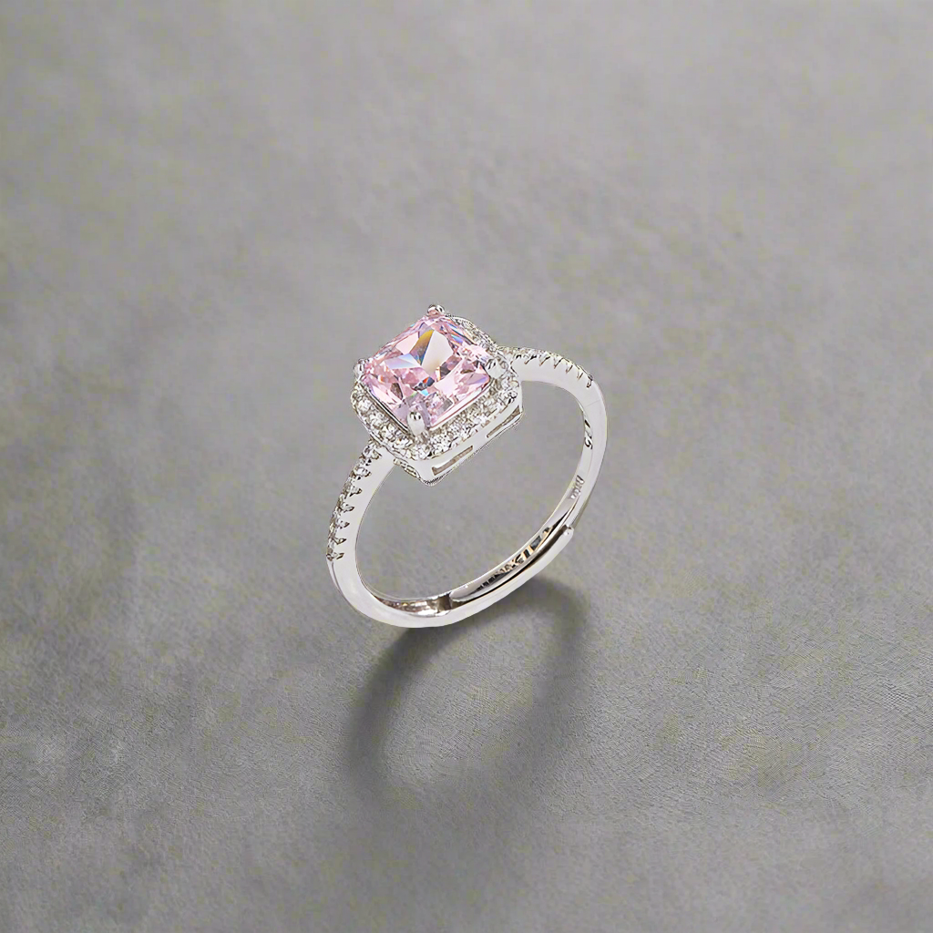 Diamond Mirage Resonance Ring