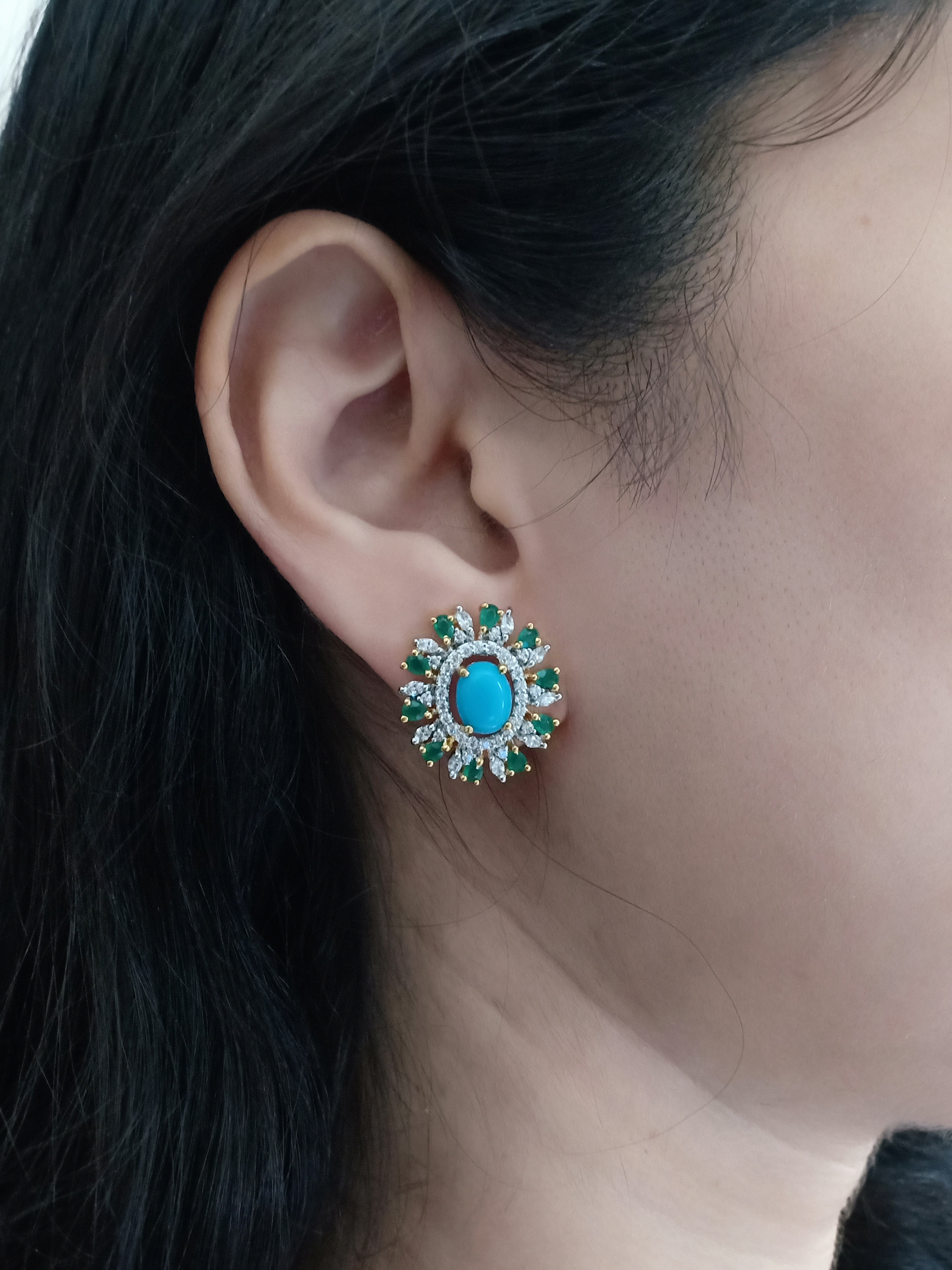 Turquoise Treasured Earrings