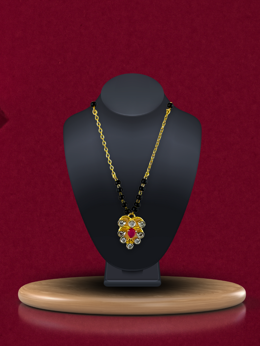 Ruby Charm Mangalsutra