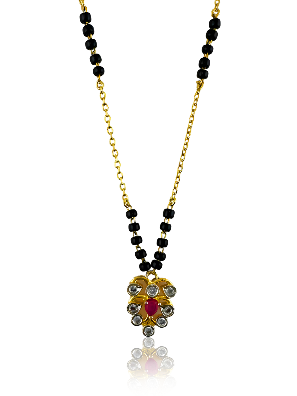 Ruby Charm Mangalsutra