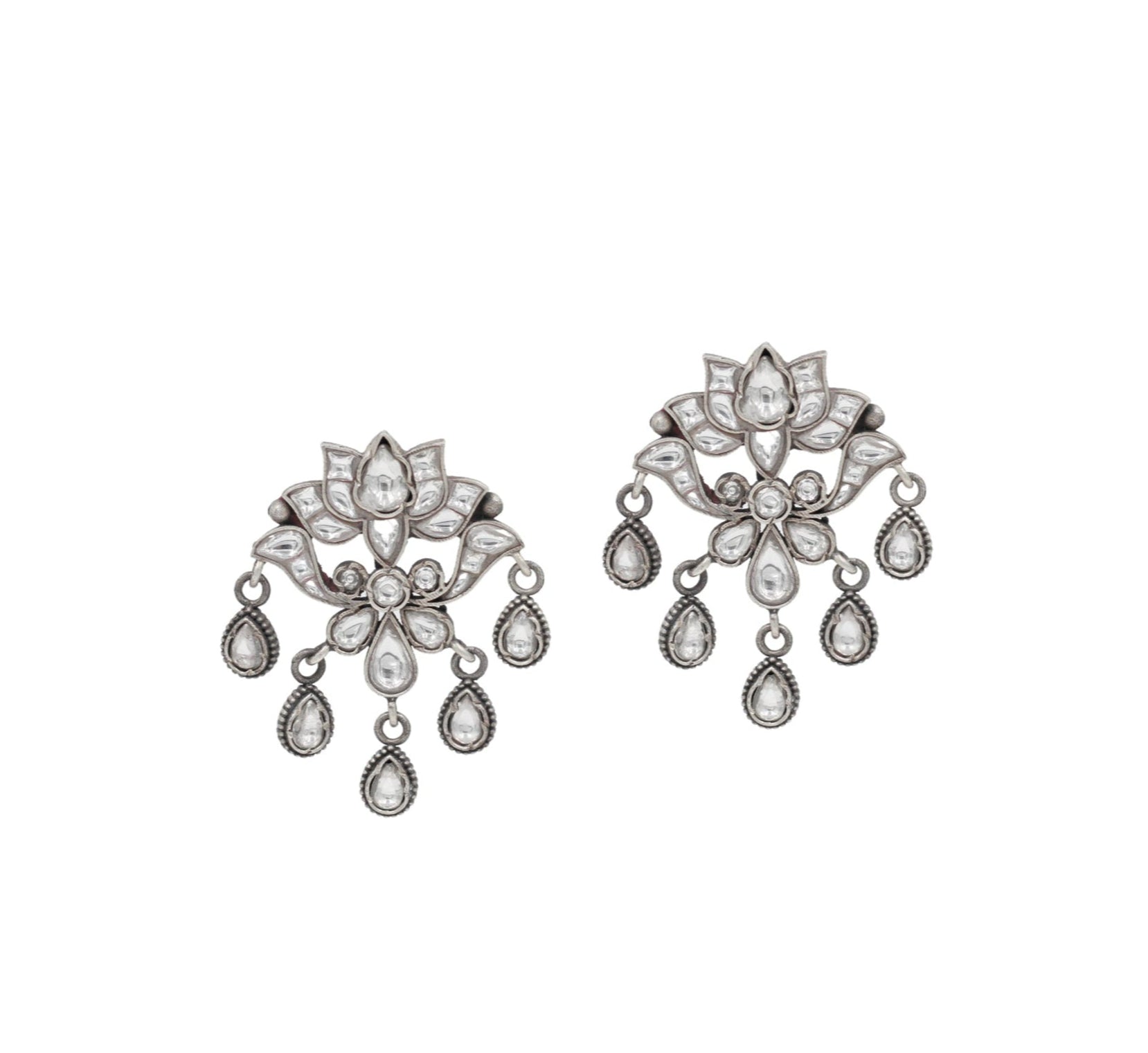 Ornate Elegance Kundan Earrings