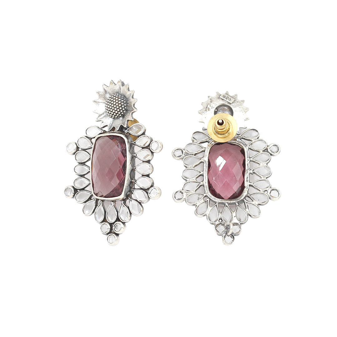 Vibrant Hydro Stones Earrings