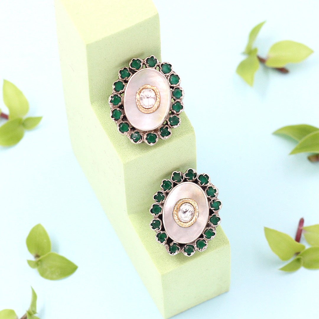 Luminous Mother of Pearl Earrings