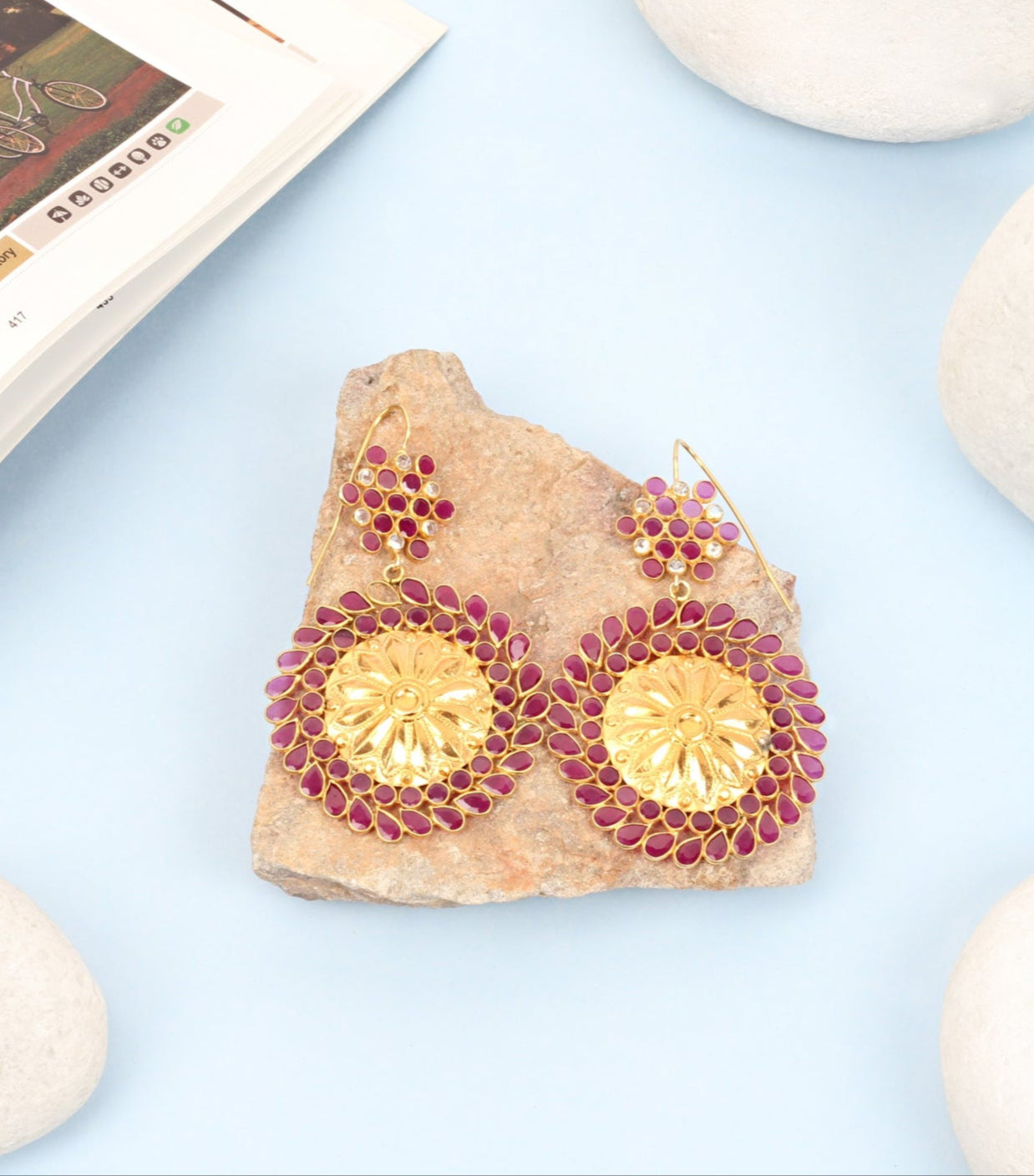 Vibrant Hydro Glass Danglers