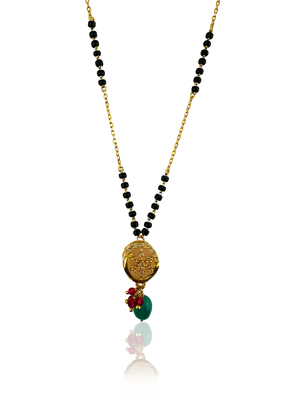 Silver Bloom Mangalsutra