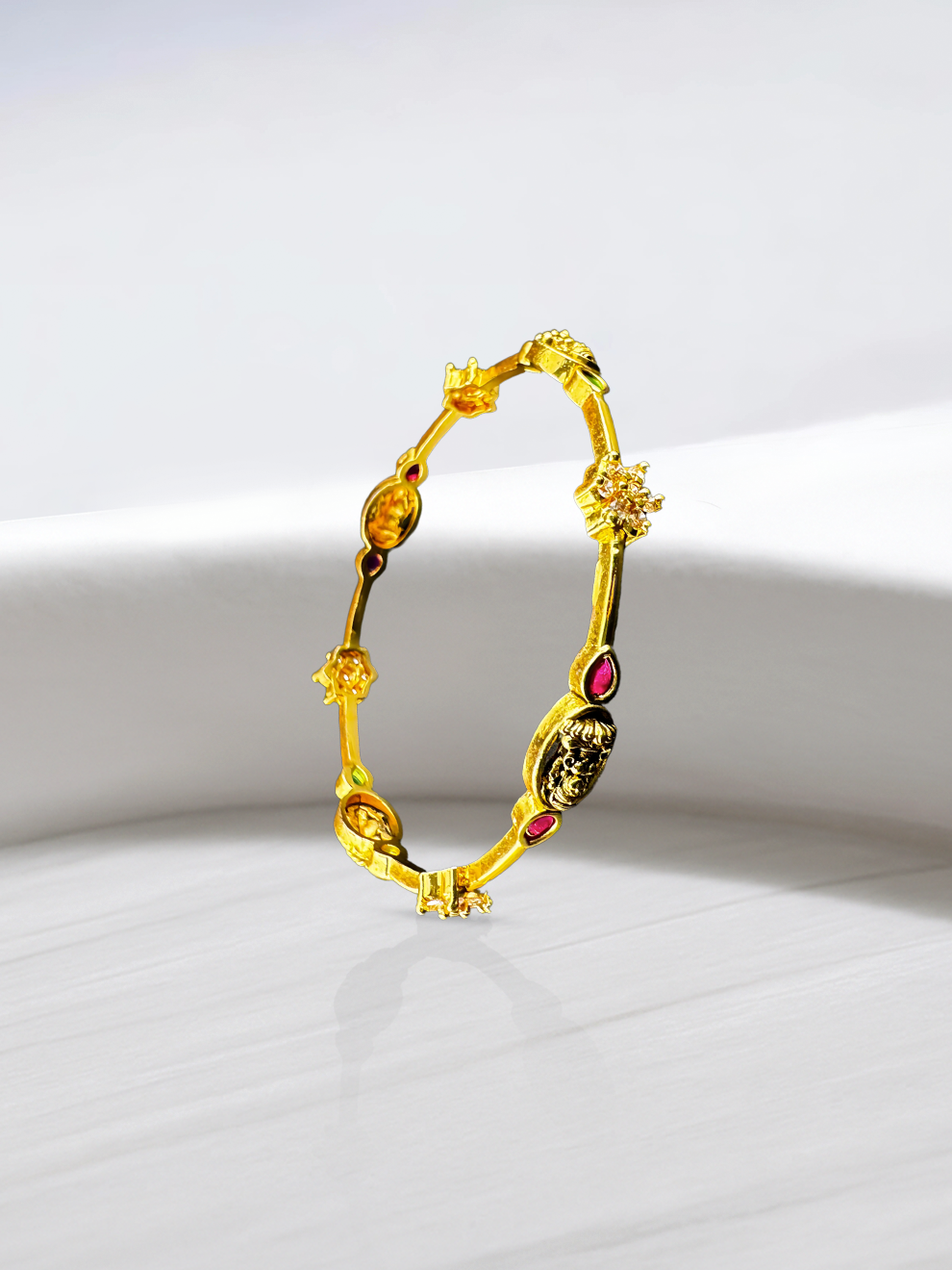 Radiant Stone Bangles