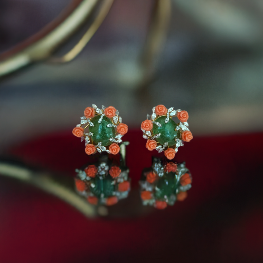 Coral Reef Elegance Earrings