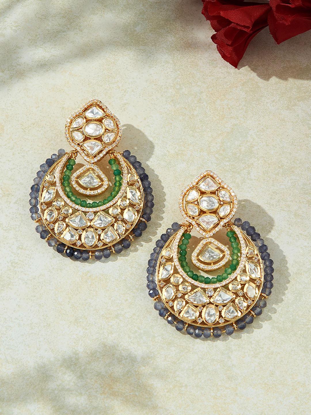 Vibrant Chand Baali Earrings - Dyulokha